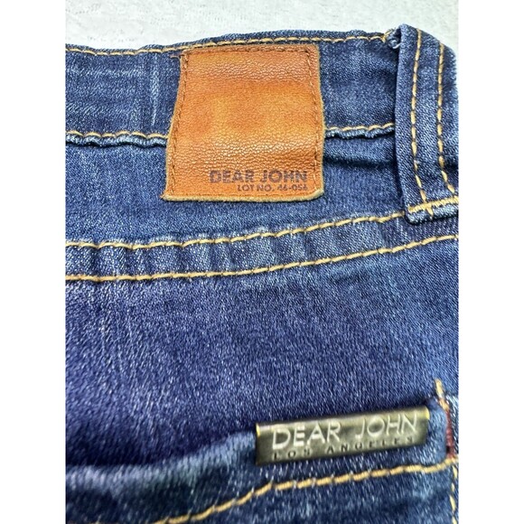 Dear John Blaire High Rise Straight 5-Pocket Blue Jeans Med Wash Women Size 28 - Picture 12 of 12